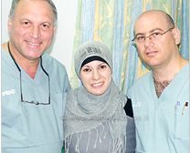 בית החולים כרמל, ביצע לראשונה בעולם, ניתוח להחזרת חיוך לאישה משותקת בפניה