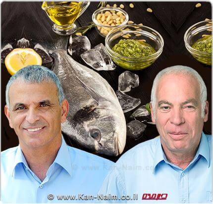 שר החקלאות אריאל עם שר האוצר כחלון