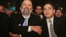 שר הפנים הרב אריה מכלוף דרעי עם המשנה לראש עיריית חדרה ר' בועז ביטון