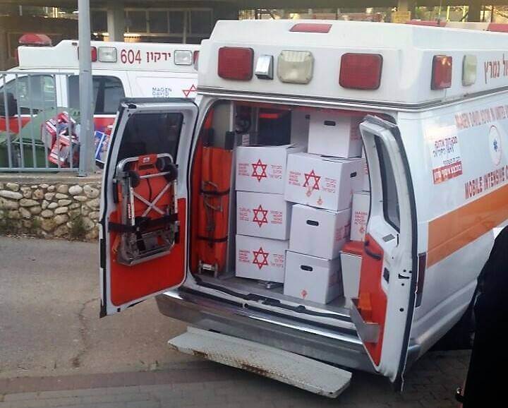 חבילות מזון של מדא למיעוטי יכולת