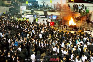 כבאות והצלה נערך לסייע למשטרה באבטחת הילולת הרשב"י במירון | עיבוד צילום: שולי סונגו©