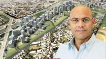 רפי אלמליח, מנהל אגף בכיר לתכנון ופרויקטים ברשות מקרקעי ישראל | הדמיה של גני אז"ר | צילום: ששון תירם | עיבוד צילום: שולי סונגו©