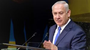 ראש הממשלה מר בנימין נתניהו, נואם בעצרת הכללית של האומות המאוחדות | עיבוד צילום: שולי סונגו ©