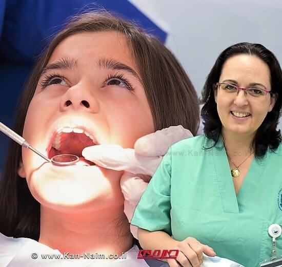דוקטור אנדה רוזן ולטר מנהלת יחידת רפואת השינים לילדים ב'מרכז הרפואי פדה-טבריה' | צילום: מיה צבן | עיבוד צילום: שולי סונגו ©