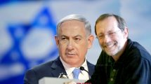 ראש מפלגת זהות, מר משה פייגלין, תומך בראש הממשלה מר בנימין נתניהו | עיבוד צילום: שולי סונגו ©