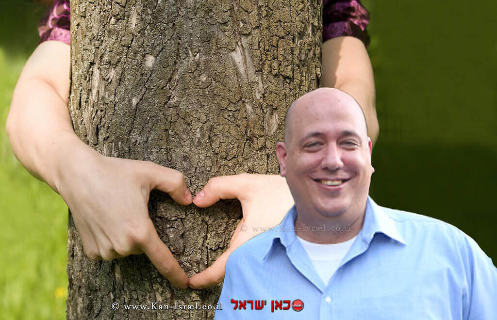 דוקטור ארז ברקאי, פקיד היערות הארצי במשרד החקלאות בקמפיין הגנה על עצי העיר | עיבוד צילום: שולי סונגו ©