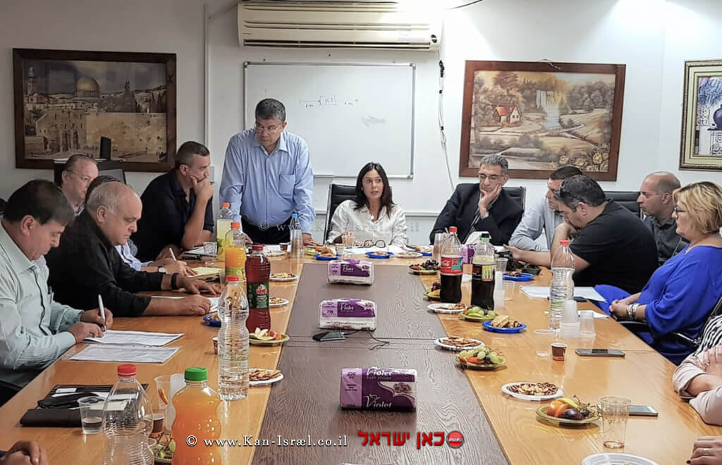 שאויקי לטיף ראש המועצה המקומית ראמה מארח שרת התרבות והספורט, מירי רגב | צילום: דוברות משרד התרבות והספורט שאויקי לטיף ראש המועצה המקומית ראמה מארח שרת התרבות והספורט, מירי רגב | צילום: דוברות משרד התרבות והספורט