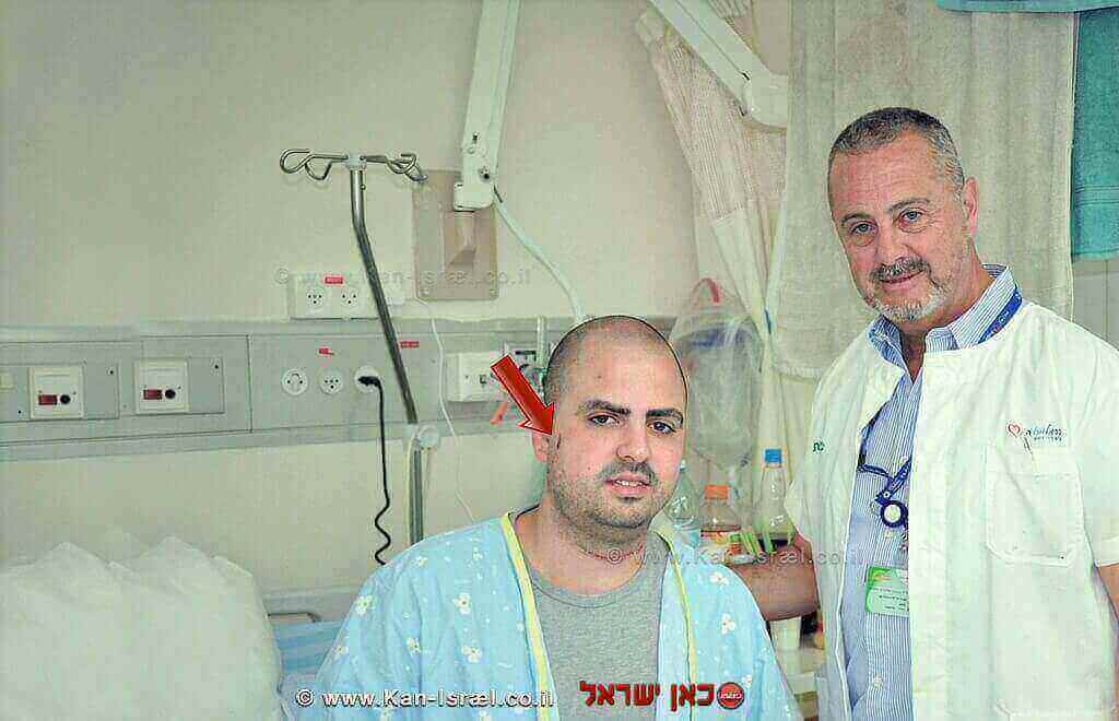 דר' גוסטבו מואיגר ו-נתנאל שחץ פלדה חדר את פניו | צילום: אלי דדון דר' גוסטבו מואיגר ו-נתנאל שחץ פלדה חדר את פניו | צילום: אלי דדון