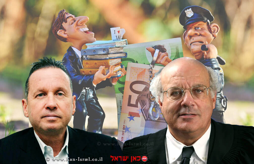 כב' השופט חנן מלצר בית המשפט העליון והנאשם אבנר קופל ברקע: אילוסטרציה, העלמת מס | עיבוד צילום: שולי סונגו© חנן מלצר כב' השופט העליון והנאשם אבנר קופל