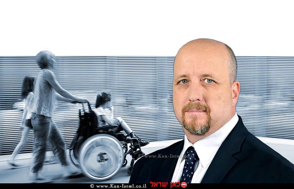 נציב שוויון זכויות לאנשים עם מוגבלות מר אברמי טורם | עיבוד צילום: שולי סונגו נציב שוויון זכויות לאנשים עם מוגבלות מר אברמי טורם