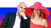 העיתונאית הפלילית הדס שטייף נגד עורך דין אפי נוה ראש לשכת עורכי הדין לשעבר על רקע פרשת השחיתות והשוחד מיני במינוי שופטים | עיבוד צילום: שולי סונגו