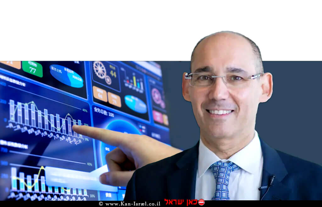 פרופ' אמיר ירון נגיד בנק ישראל | ברקע: תוצאות חטיבת המחקר של הבנק | אילוסטרציה | עיבוד צילום: שולי סונגו פרופ' אמיר ירון נגיד בנק ישראל | ברקע: תוצאות חטיבת המחקר של הבנק | אילוסטרציה | עיבוד צילום: שולי סונגו