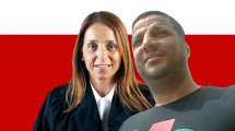  אריאל ברוכים הנאשם ב'פרשת עוקץ של אינסטלטורים' כבוד שופטת דנה אמיר מבית משפט השלום תל-אביב | עיבוד צילום:שולי סונגו