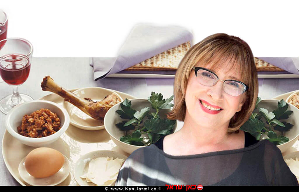 דר' אולגה רז תזונאית קלינית, ברקע הארוחות לחג הפסח | עיבוד צילום: שולי סונגו דר' אולגה רז תזונאית קלינית, ברקע הארוחות לחג הפסח | עיבוד צילום: שולי סונגו