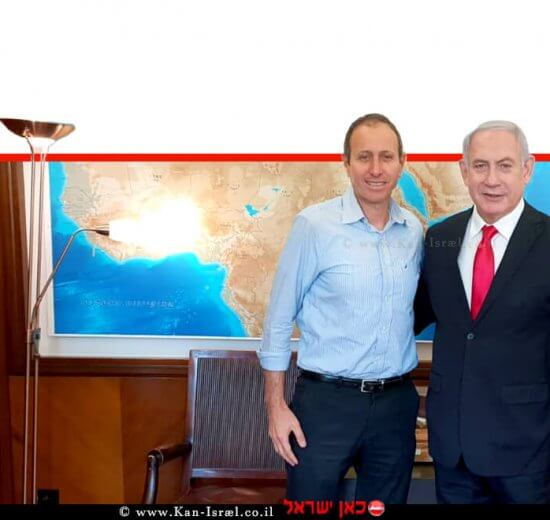 ראש הממשלה מר בנימין נתניהו, עם טענות ראש עיריית עכו מר שמעון לנקרי דנו בנושא 'חוק הטבות המס של העיר עכו' | עיבוד צילום: שולי סונגו ©