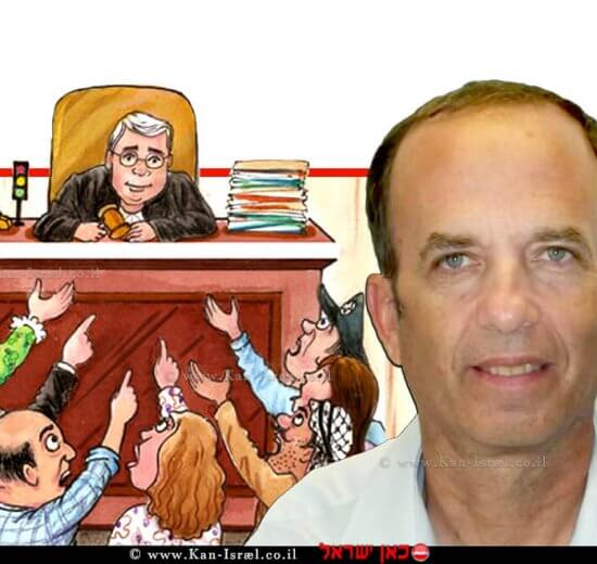 כב' השופט בדימוס דר' אברהם טננבוים, ברקע ספרו החדש על שופטים וגלגלים מעולמו של שופט תעבורה | עיבוד ממחושב: שולי סונגו©