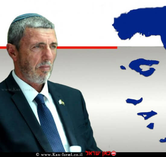 אלעד ריבן זכרו לברכה, משמאל: הרב רפי פרץ | צילום: רקע עיריית חיפה הזמנה לארוע לזכר אלעד ריבן | עיבוד ממחושב: שולי סונגו©
