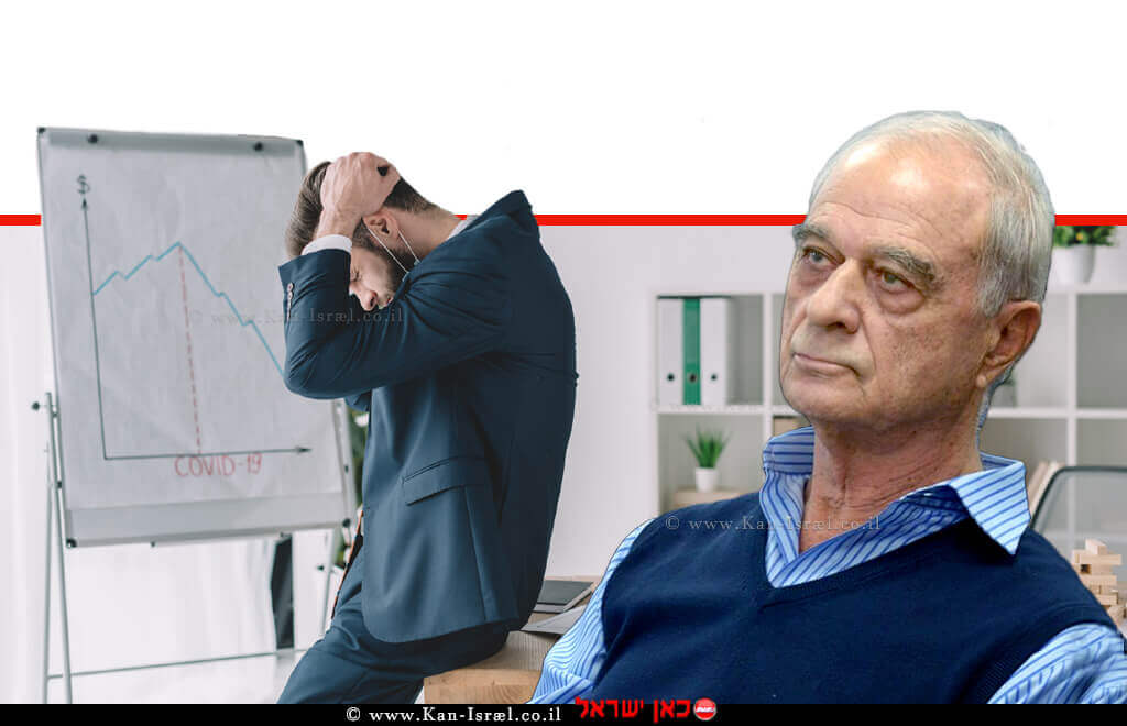 עורך דין אוריאל לין, נשיא איגוד לשכות המסחר ברקע: איש עסקים מדוכא לנוכח התוצאות העסקיות של עסקו | עיבוד צילום: שולי סונגו © עורך דין אוריאל לין, נשיא איגוד לשכות המסחר ברקע: איש עסקים מדוכא לנוכח התוצאות העסקיות של עסקו | עיבוד צילום: שולי סונגו ©