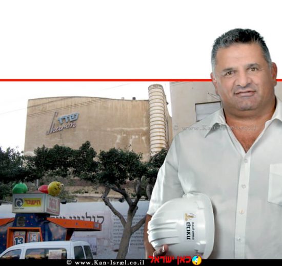 איציק תשובה מבעלי קבוצת איציק תשובה, חברות הנדלן ברקע: קולנוע ותיאטרון שרון נתניה המיתולוגי | צילום: ויקיפדיה | עיבוד צילום: שולי סונגו ©