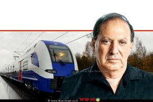 מיכאל (מיכה) מייקסנר, מנכל רכבת ישראל שתפעיל רכבות על פי לוח זמנים ייעודי, ברקע: פרויקט חישמול | צילום: רכבת ישראל | עיבוד צילום: שולי סונגו©