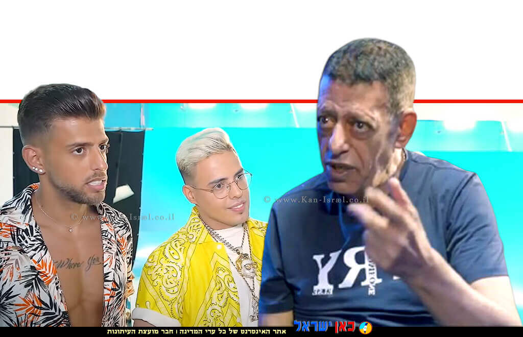 שימי תבורי, הזמר בגילוי לב על הקריירה של בנו, מחצית מהצמד הפורש ברקע: "סטטיק ובן אל" | עיבוד צילום: שולי סונגו©