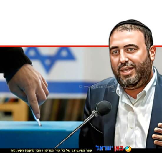 עורך דין משה אַרְבֵּל שר הפנים, שר הבריאות וחבר הכנסת מטעם מפלגת ש"ס ברקע: קלפי לקראת הבחירות המוניציפאליות | צילום: הכנסת | עיבוד: Photolab | עיבוד צילום: שולי סונגו ©