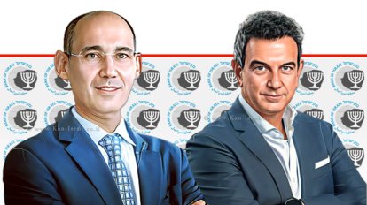 נגיד בנק ישראל, פרופ׳ אמיר ירון; עם ד״ר רון תומר נשיא התאחדות התעשיינים על רקע מלחמת חרבות ברזל | עיבוד: Photolab | עיבוד צילום: שולי סונגו ©