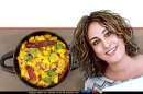 מירי חיון - יחסי ציבור וייעוץ תקשורתי ברקע: ארטישוק מבושל עם פטריות | עיבוד: Photolab | עיבוד צילום: שולי סונגו©