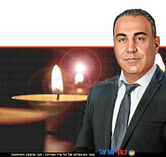 עו"ד טל אליהו, חדרה מבכה את הסתלקותו בגיל 54 של חבר מועצת העיר ומועמד שהתמודד לראשות העיר | צילום מתוך דף הפייסבוק | עיבוד: Photolab | עיבוד צילום: שולי סונגו ©