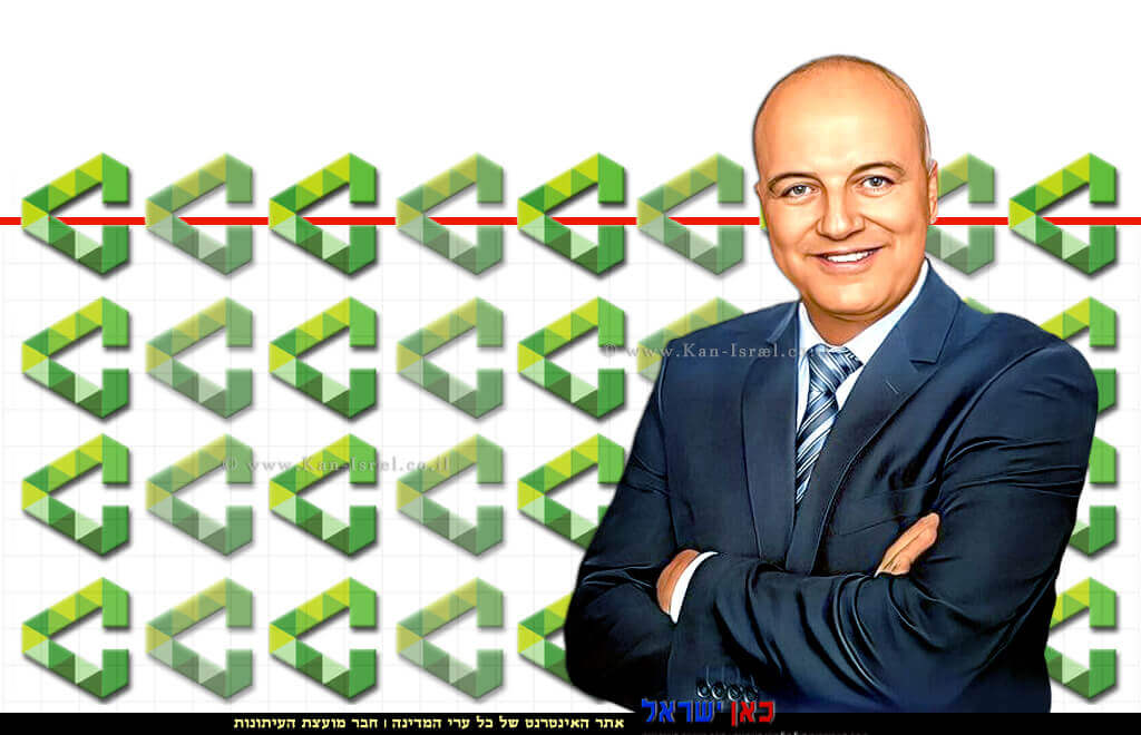 שלמה אטיאס מנהל הרשות להשקעות ולפיתוח התעשייה ו-הכלכלה, ברקע: לוגו הרשות להשקעות | עיבוד: Photolab | עיבוד צילום: שולי סונגו ©