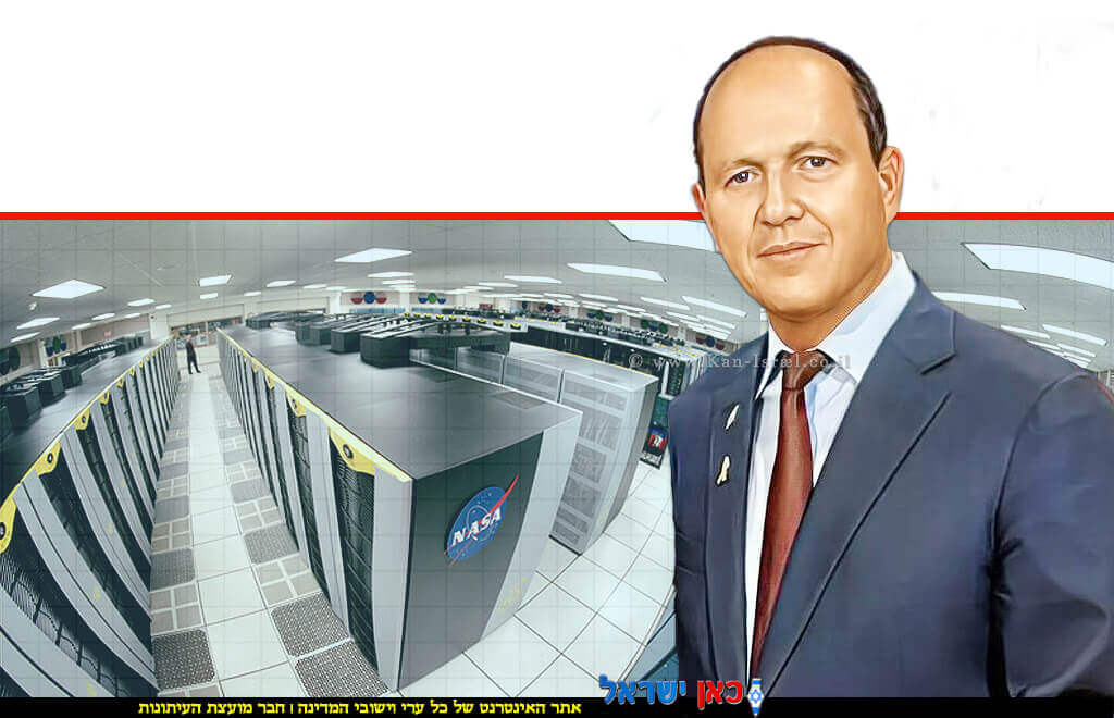 שר הכלכלה והתעשייה, ניר ברקת ברקע: צילום ויקיפדיה: NASA Ames Research Center/Tom Trower | בינה מלאכותית | עיבוד: Photolab | עיבוד צילום: שולי סונגו © שר הכלכלה והתעשייה, ניר ברקת ברקע: צילום ויקיפדיה: NASA Ames Research Center/Tom Trower | בינה מלאכותית | עיבוד: Photolab | עיבוד צילום: שולי סונגו ©