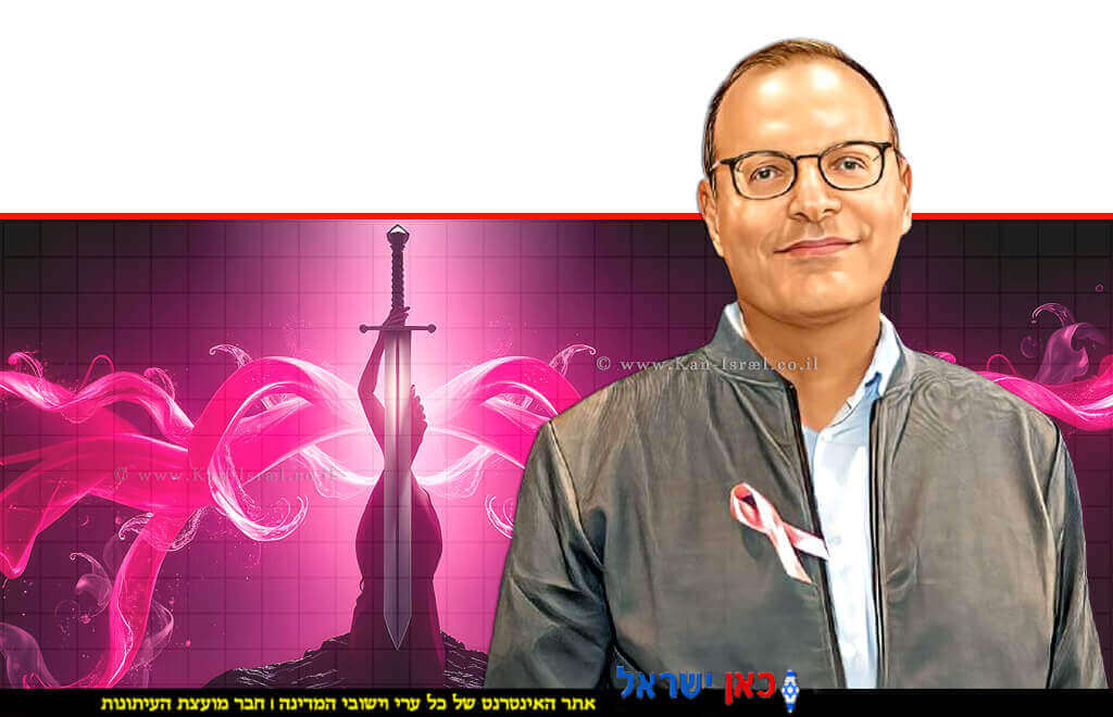 משה-בר-חיים מנכל האגודה למלחמה בסרטן ברקע: אישה חזקה עומדת מול מחלת סרטן צוואר הרחם | הדמייה: בינה מלאכותית, 123rf-com | עיבוד: Photolab | עיבוד צילום: שולי סונגו © משה-בר-חיים מנכל האגודה למלחמה בסרטן ברקע: אישה חזקה עומדת מול מחלת סרטן צוואר הרחם | הדמייה: בינה מלאכותית, 123rf-com | עיבוד: Photolab | עיבוד צילום: שולי סונגו ©