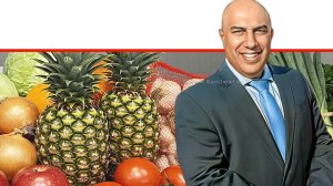 מנכ”ל משרד החקלאות וביטחון המזון, אורן לביא, חקלאות והשפעת "חרבות ברזל" זינוק בייבוא תוצרת טרייה לארץ | רקע בינה מלאכותית של Gemini Google דבורים | עיבוד: Photolab | עיבוד צילום: שולי סונגו ©