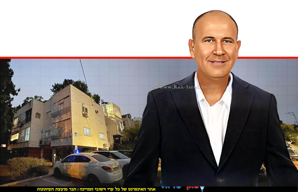 שגיא לנצ'נר, מנכל חברת ינוב צילום: ניב קנטור ברקע: פרוייקט מורדות ים הרצליה של חברת ינוב, צילום: דודי קבסו | עיבוד: Photolab | עיבוד צילום: שולי סונגו©