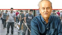 פרופ’ אביה ספיבק מחוקרי המרכז לפנסיה, ביטוח ופסיכולוגיה כלכלית באוני' בן גוריון, על פנסייה לשכירים עובדים בשכר נמוך ללא פנסיה חובה | בינה מלאכותית של Gemini Google | עיבוד: Photolab | עיבוד צילום: שולי סונגו©