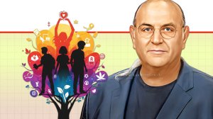 פרופ' יוסי הראל פיש, יועץ מדעי ראשי לעמותת אל-סם | עץ כסמל חיובי שמחזק נושא בריאות, צמיחה וסביבה חיובית | צילום: אוניברסיטת בר אילן | Gemini Google עיבוד: Photolab | עיבוד צילום: שולי סונגו©