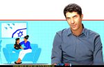 עופר זילברטל מנהל אגף שירות לציבור במשרד הבריאות ברקע: אתר מרכז המידע של משרד הבריאות לזמן מלחמה | צילום: משרד הבריאות | עיבוד: Photolab | עיבוד צילום: שולי סונגו©