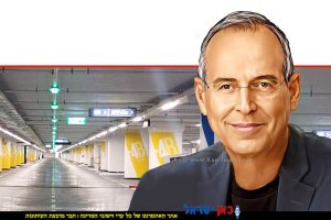 ראש עיריית רמת השרון, מר יצחק (איציק) רוכברגר ברקע: מתחם ביג פאשן גלילות | צילום: ויקיפדיה | עיבוד: Photolab | עיבוד צילום: שולי סונגו©