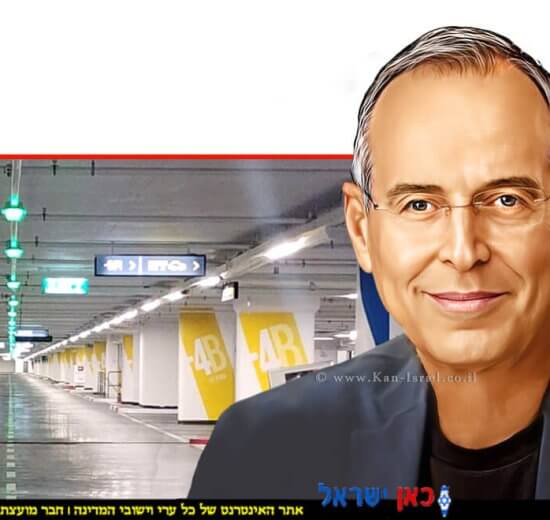 ראש עיריית רמת השרון, מר יצחק (איציק) רוכברגר ברקע: מתחם ביג פאשן גלילות | צילום: ויקיפדיה | עיבוד: Photolab | עיבוד צילום: שולי סונגו©