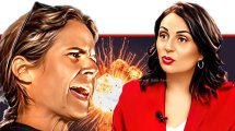 סמדר הילה שמואלי נגד שקמה ברסלר-שוורצמן | פיצוץ | | הדמייה באמצעות בינה מלאכותית של Gemini Google | עיבוד: Photolab | עיבוד צילום: שולי סונגו©
