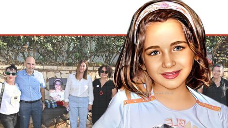 רוז פיזם ז”ל, שנרצחה בגיל 4 וחצי, מימין: נציגת ארגון נשים סורופטמיסט, נציגת ארגון נשים נעמת נתניה לילך רפי, סגנית ראש העיר טלי מולנר, חבר המועצה עו"ד אלעד כהן, חברת המועצה ציפי קפל | צילום: רן אליהו | בינה מלאכותית, 123rf-com | עיבוד: Photolab | עיבוד צילום: שולי סונגו ©