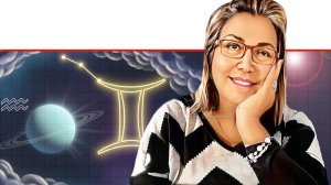 אסטרולוגית צילה שיר-אל ברקע: אנרגיית אוראנוס השפעה חזקה במיוחד על מזל תאומים | עיבוד ב-AI ברישיון Google | עיבוד: Photolab | עיבוד צילום: שולי סונגו©