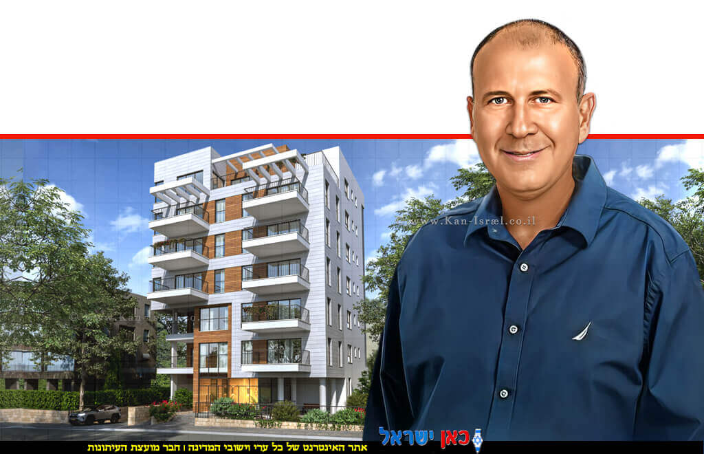 מנכ"ל חברת ינוב, מר שגיא לנצ'נר, ברקע: פרויקט הבוטיק היוקרתי ברחוב גלר 28, כפר סבא, צילום: אוהד דיין | עיבוד: Photolab | עיבוד צילום: שולי סונגו© מנכ"ל חברת ינוב, מר שגיא לנצ'נר, ברקע: פרויקט הבוטיק היוקרתי ברחוב גלר 28, כפר סבא, צילום: אוהד דיין | עיבוד: Photolab | עיבוד צילום: שולי סונגו©