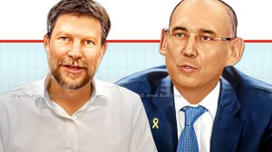 נגיד בנק ישראל, פרופ' אמיר ירון, עם בצלאל סמוטריץ', שר האוצר נאות" בו מחויב היושב בדין | בינה מלאכותית של Gemini Google | עיבוד: Photolab | עיבוד צילום: שולי סונגו©