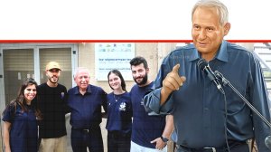 שר החקלאות וביטחון המזון, ח”כ אבי דיכטר, בטקס הנחת אבן פינה ל"כפר הצעירים יבול" במושב יבול שבחבל תקומה | עיבוד: Photolab | עיבוד צילום: שולי סונגו©