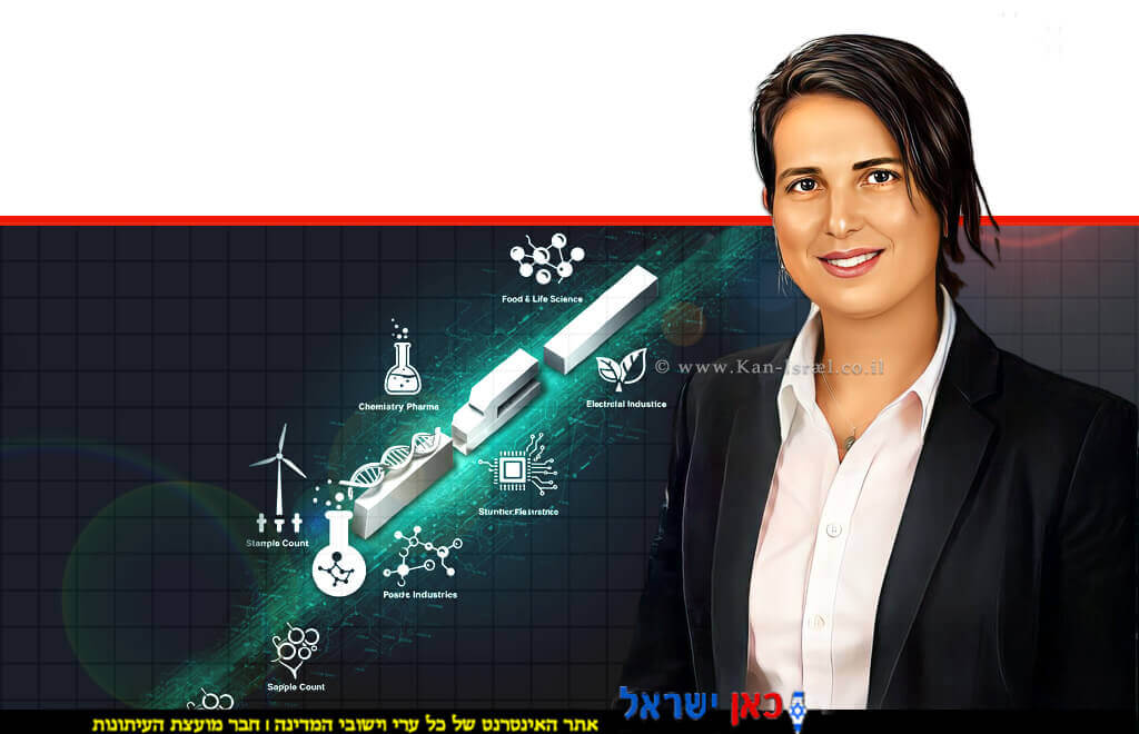 רעות שרון מנהלת מינהל תעשיות של משרד הכלכלה והתעשייה עוּבד ל-AI באמצעות Gemini של גוגל | עיבוד: Photolab עיבוד צילום: משה נעים© רעות שרון מנהלת מינהל תעשיות של משרד הכלכלה והתעשייה עוּבד ל-AI באמצעות Gemini של גוגל | עיבוד: Photolab עיבוד צילום: משה נעים©