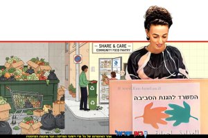 שרה להגנת הסביבה עידית סילמן, נואמת, לקראת כנס צמצום בזבוז מזון, צילום: אסף אפרתי, לשכת העיתונות הממשלתית | עוּבד ל-AI באמצעות Gemini של גוגל | עיבוד: Photolab | עיבוד צילום: משה נעים©