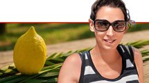 אפרת בן שץ פורשיאן, דיאטנית קלינית, R.D, B.Sc, ב-חלי ממן , מייסדת רשת המתמחה ב"אורח חיים בריא" ברקע: אתרוג | בינה מלאכותית של Gemini Google | עיבוד צילום: שולי סונגו©