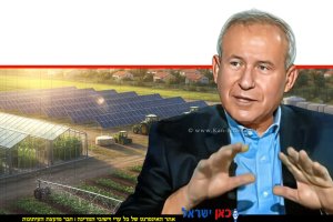 שר חקלאות ישראל וביטחון המזון אבי דיכטר על פיתוח תשתיות חקלאיות ביישובי קו העימות בצפון ובנגב המערבי | הדמייה של בינה מלאכותית של Gemini Google | עיבוד צילום: שולי סונגו©