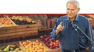 שר החקלאות וביטחון מזון אבי דיכטר ברקע: דו"ח OECD פרסומים ניטור והערכה של מדיניות חקלאית 2025 דוח מלא על יִשְׂרָאֵל |צילום ארגון ה-OECD | עיבוד: Photolab | עיבוד צילום: שולי סונגו©